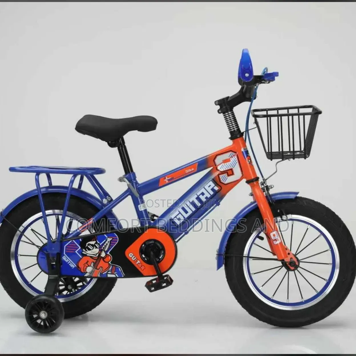 Logo Kids Bicycle Blue 1 to 9 Years