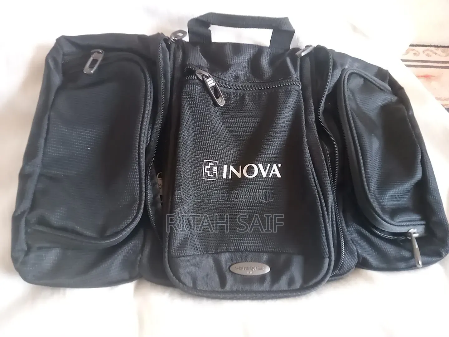 Black Trave/Toiletry/Cosmetic Bag