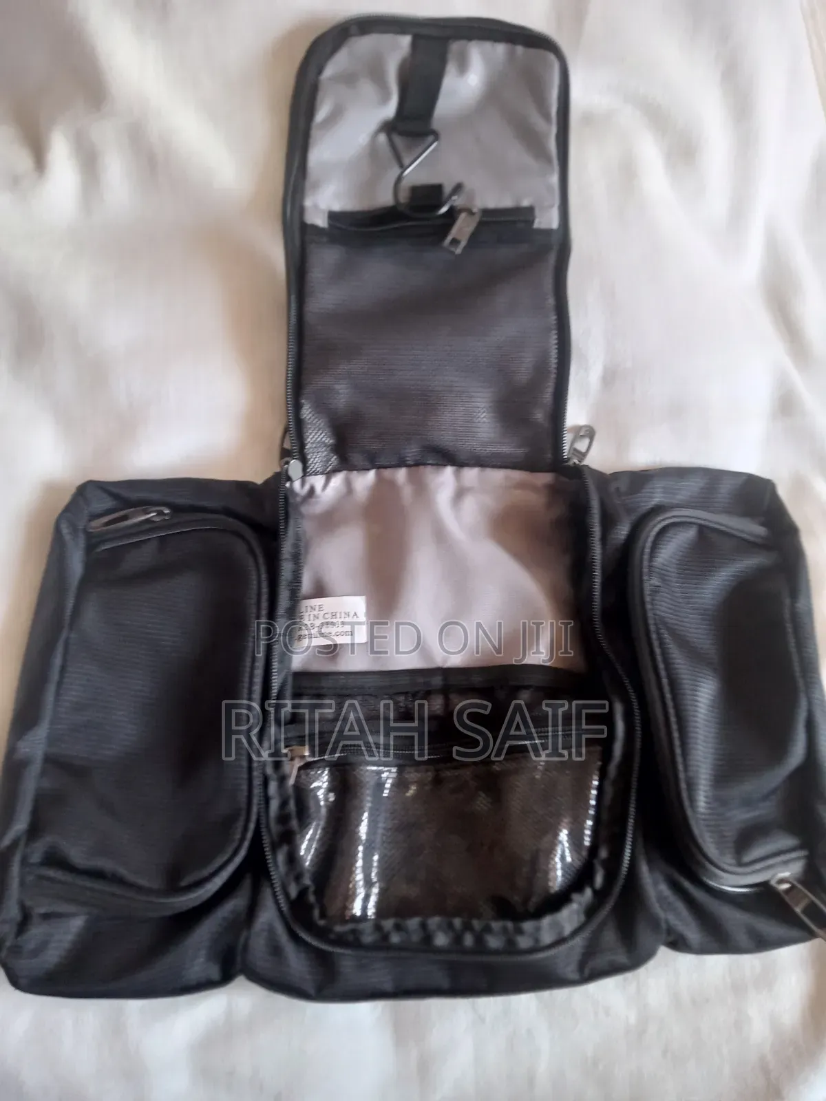 Black Trave/Toiletry/Cosmetic Bag