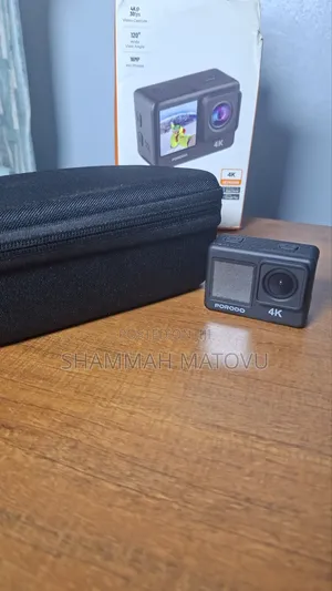 Podoro Lifestyle Waterproof 4k Action Camera 900mAh