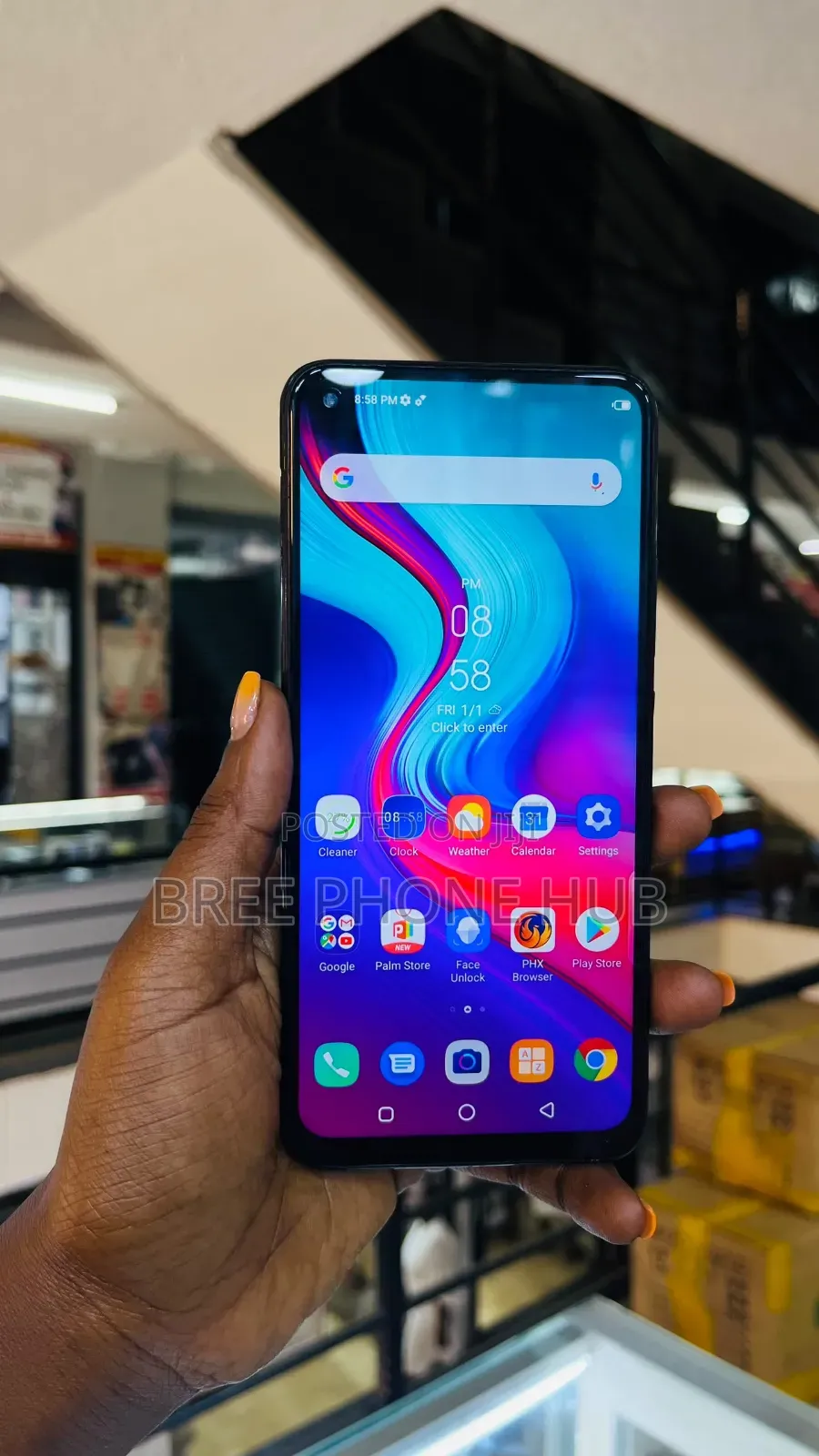 Infinix S5 ( X652) 64 GB Blue