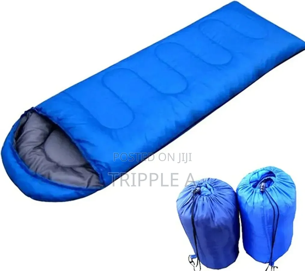 Blue Camping Sleeping Bag