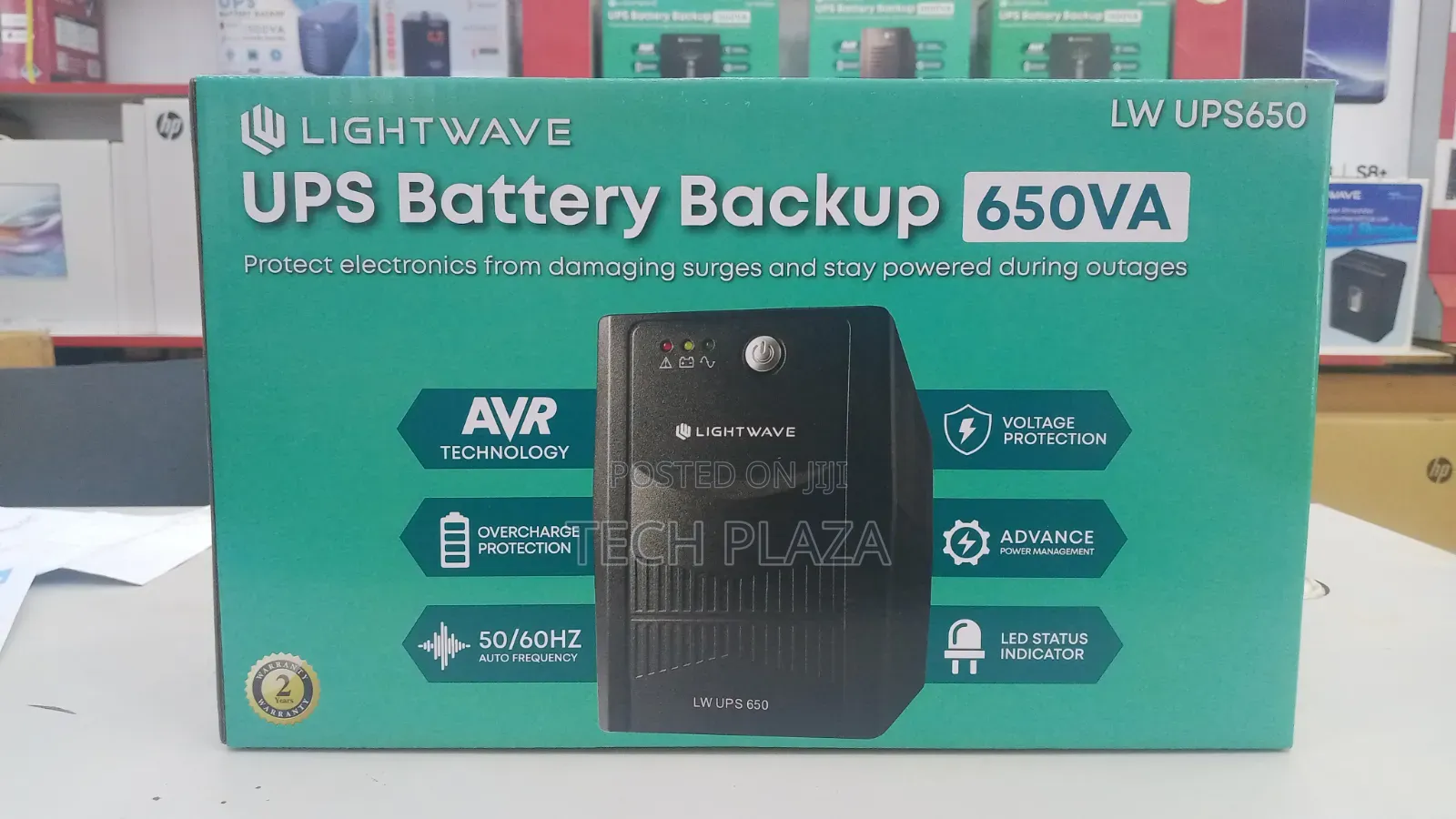 Ups Battery Backup , Lightwave 650va