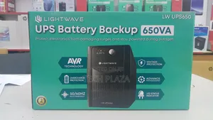 Ups Battery Backup , Lightwave 650va