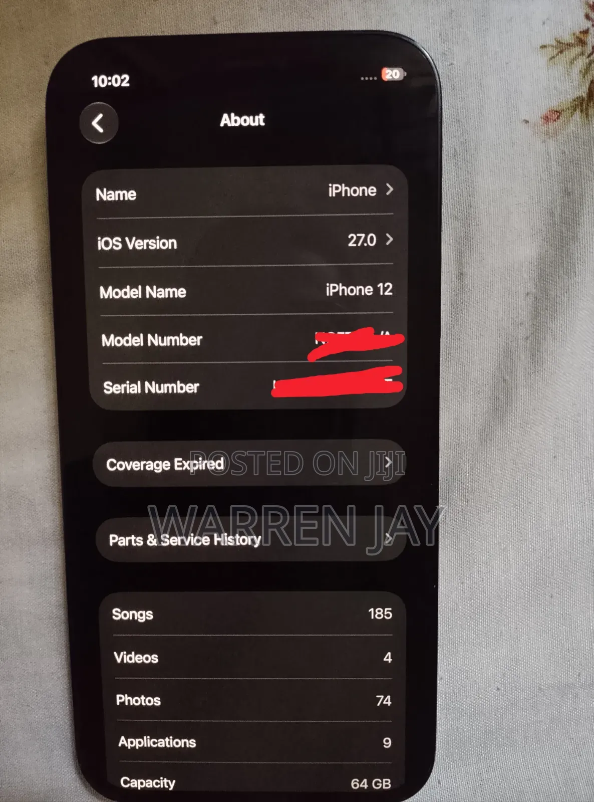 Apple iPhone 12 64 GB Graphite