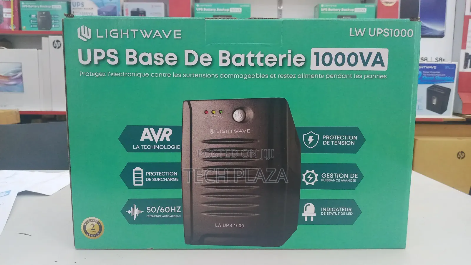 Ups Battery Backup Lightwave 1000va