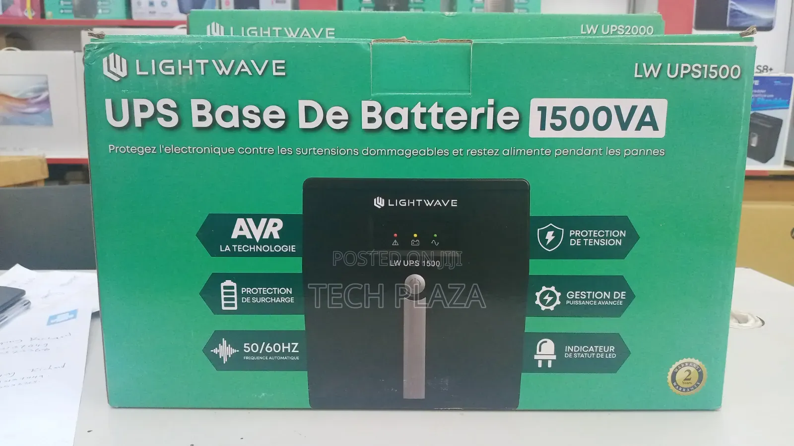 Ups Battery Backup Lightwave 1500va