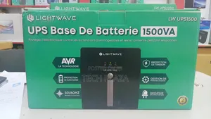 Ups Battery Backup Lightwave 1500va