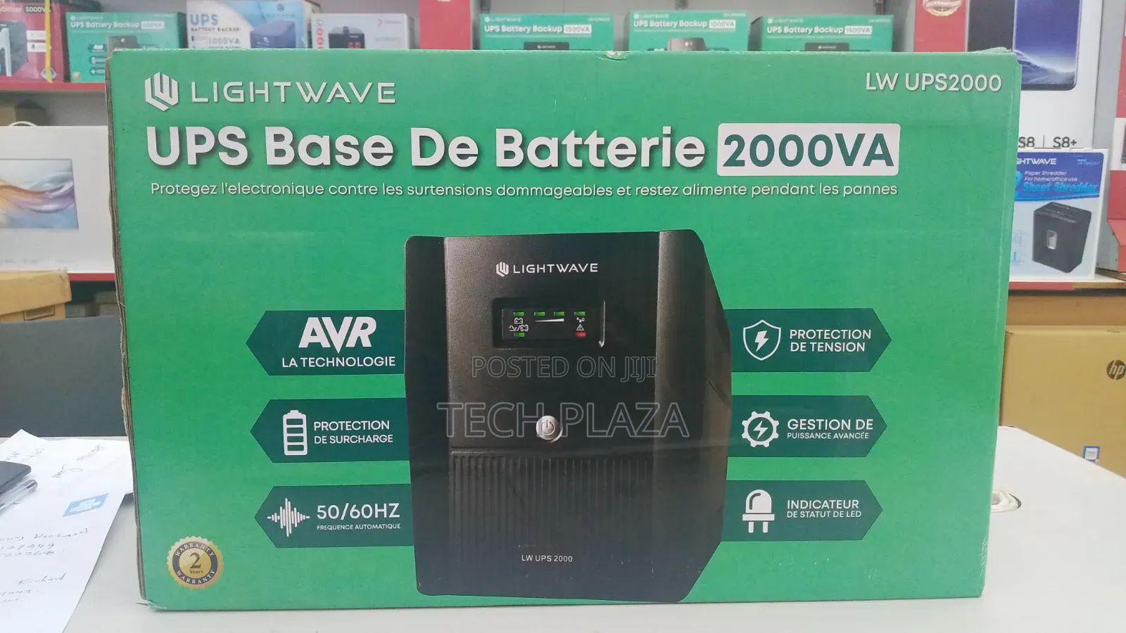 Ups Battery Backup Lightwave 2000va