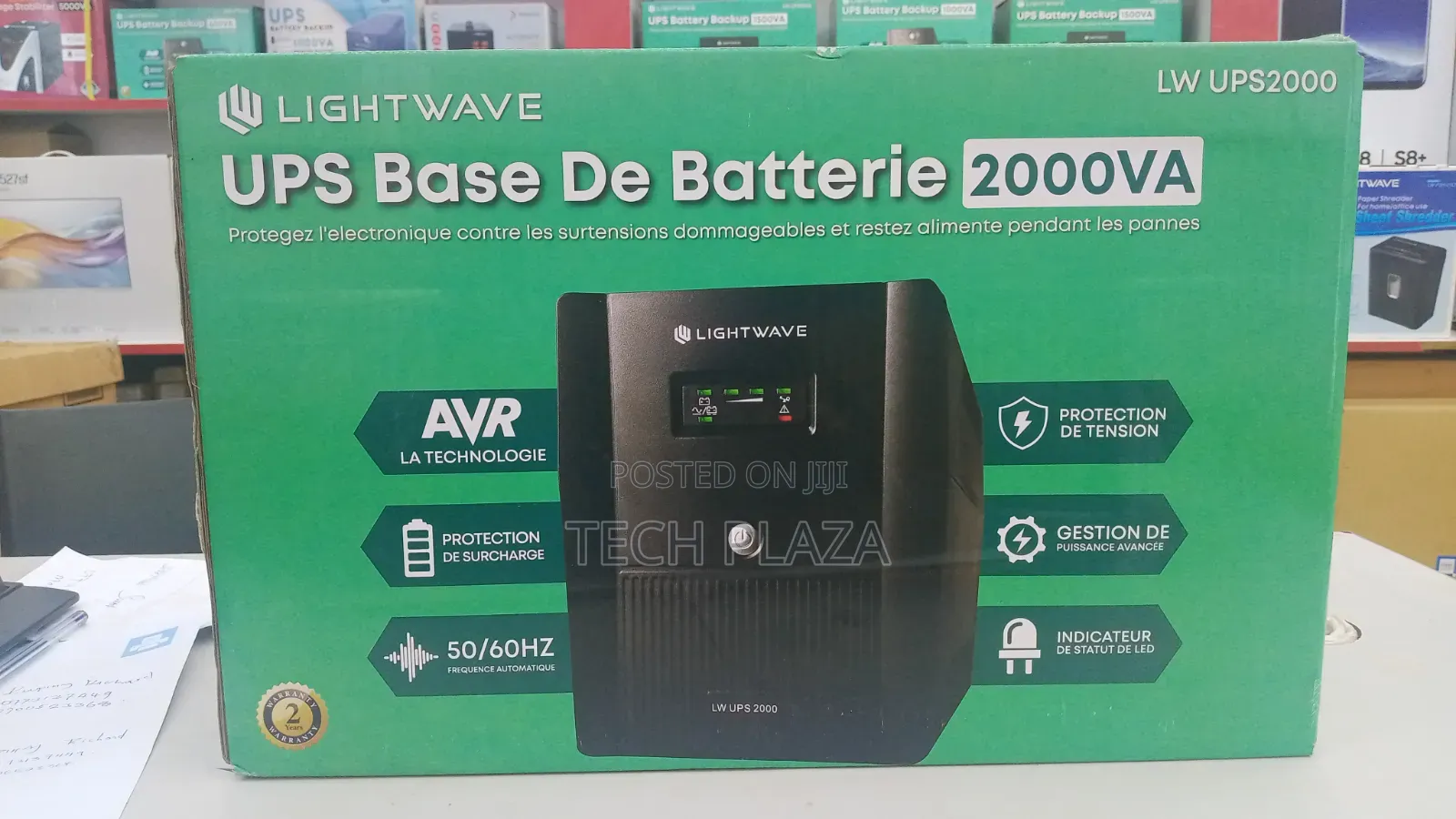Ups Battery Backup Lightwave 2000va