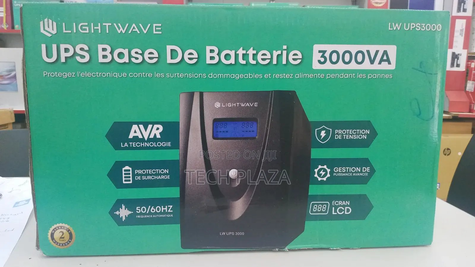 Ups Battery Backup Lightwave 3000va