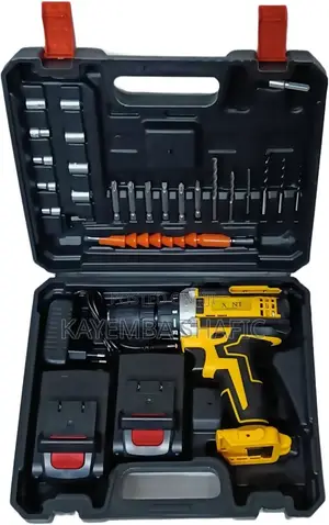 DeWALT 18V Cordless Electric Drill Combo Kit With 2 Batteries