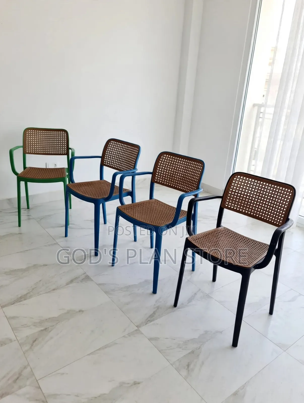 Green Frame Plastic Chairs Plastic Chairs1pc