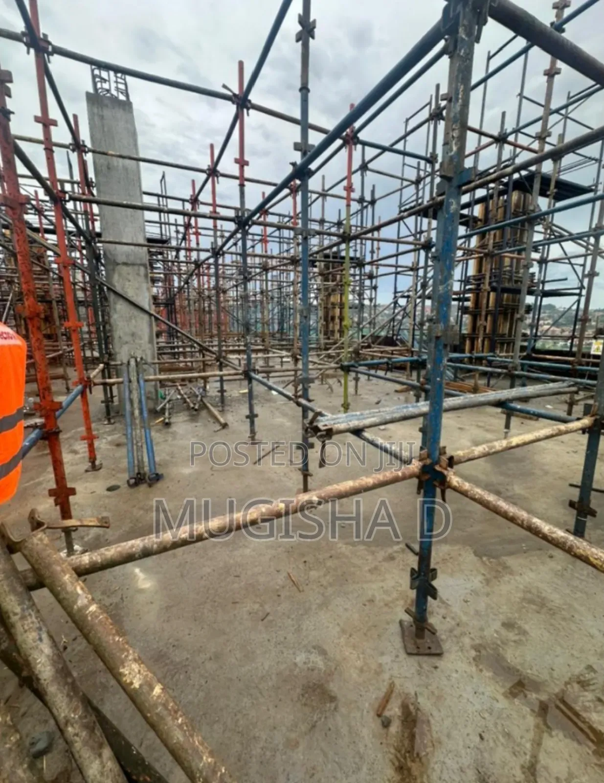 Shoring Scaffoldings and H Frames for Hire. Located in Kyanja