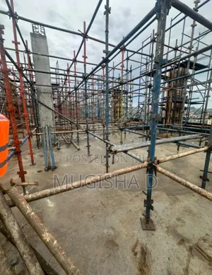 Shoring Scaffoldings and H Frames for Hire. Located in Kyanja