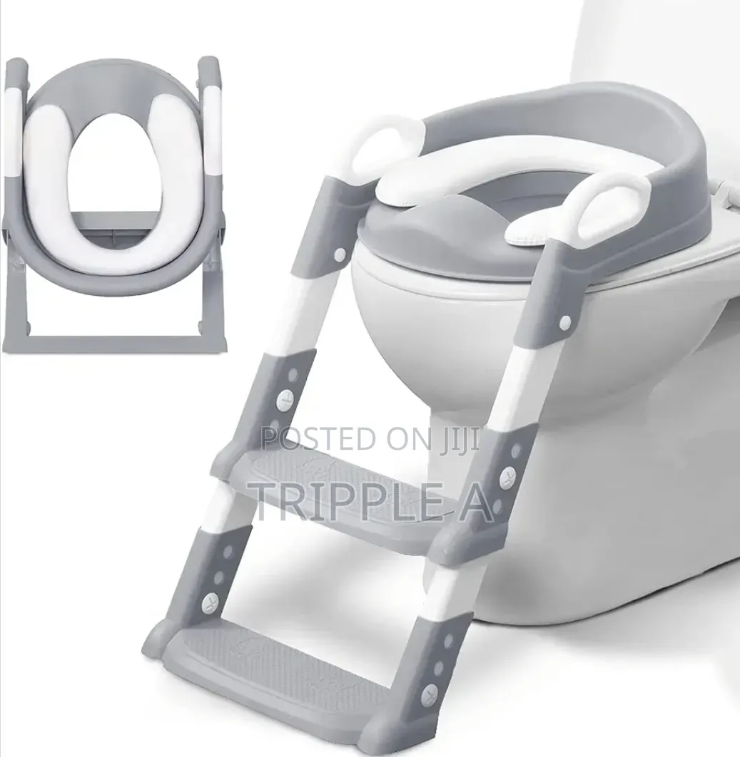 Toilet Training Seat With Anti-Slip Step Ladder