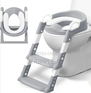 Toilet Training Seat With Anti-Slip Step Ladder