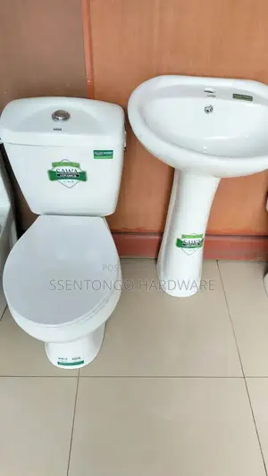 Toilet Seat With Hand Basin Medium Size Sawa Good Quality/All Types
