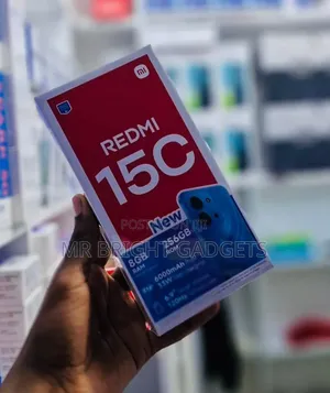 New Xiaomi Redmi 15C 4G 256 GB Black