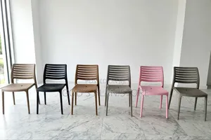 Krest Outdoor Armless Dining Plastic Chairs Plastic Chairs