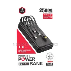 EYDU EY-12 25000mAh Detachable Power Bank