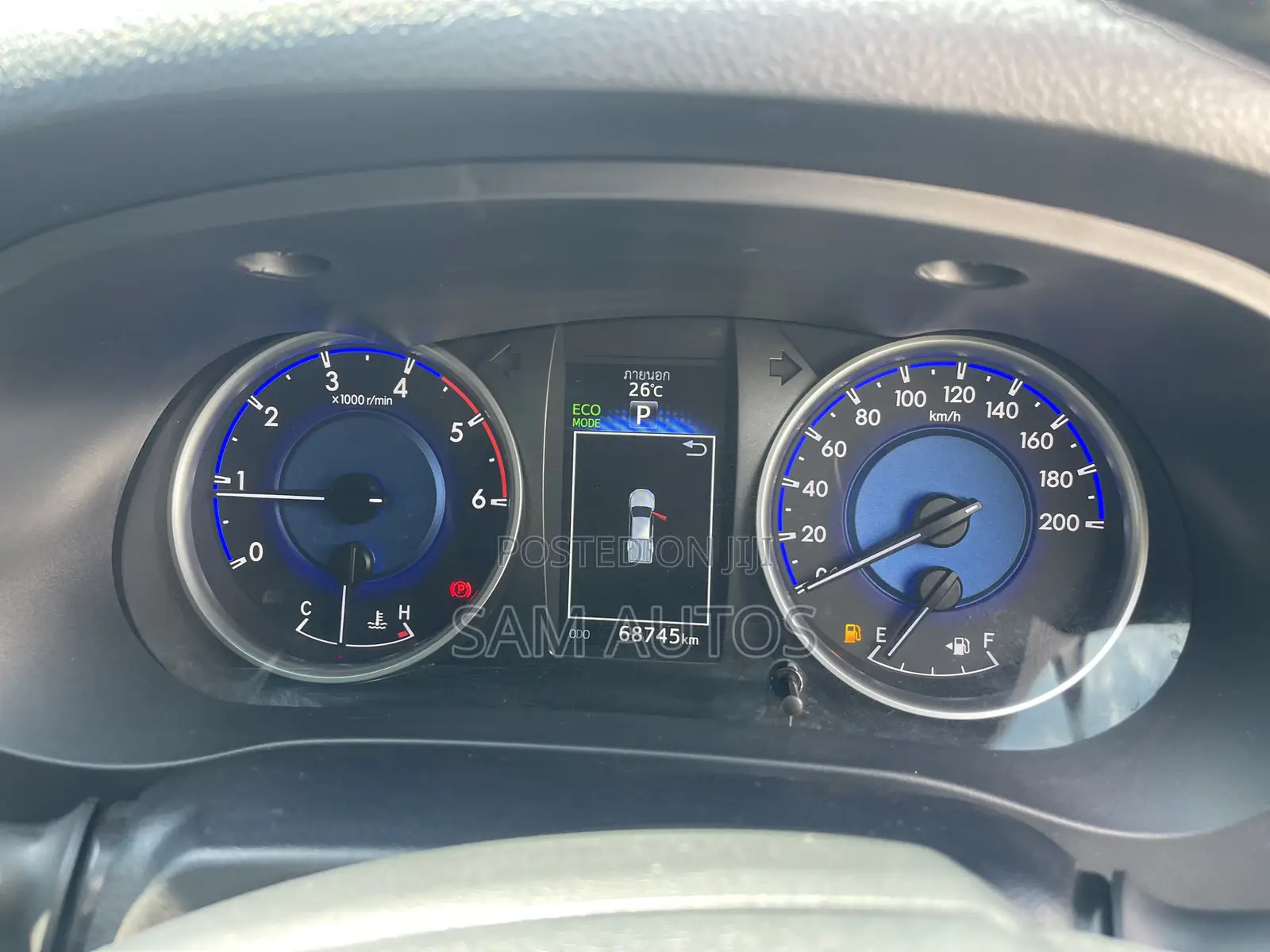 Toyota Hilux 2018 Black