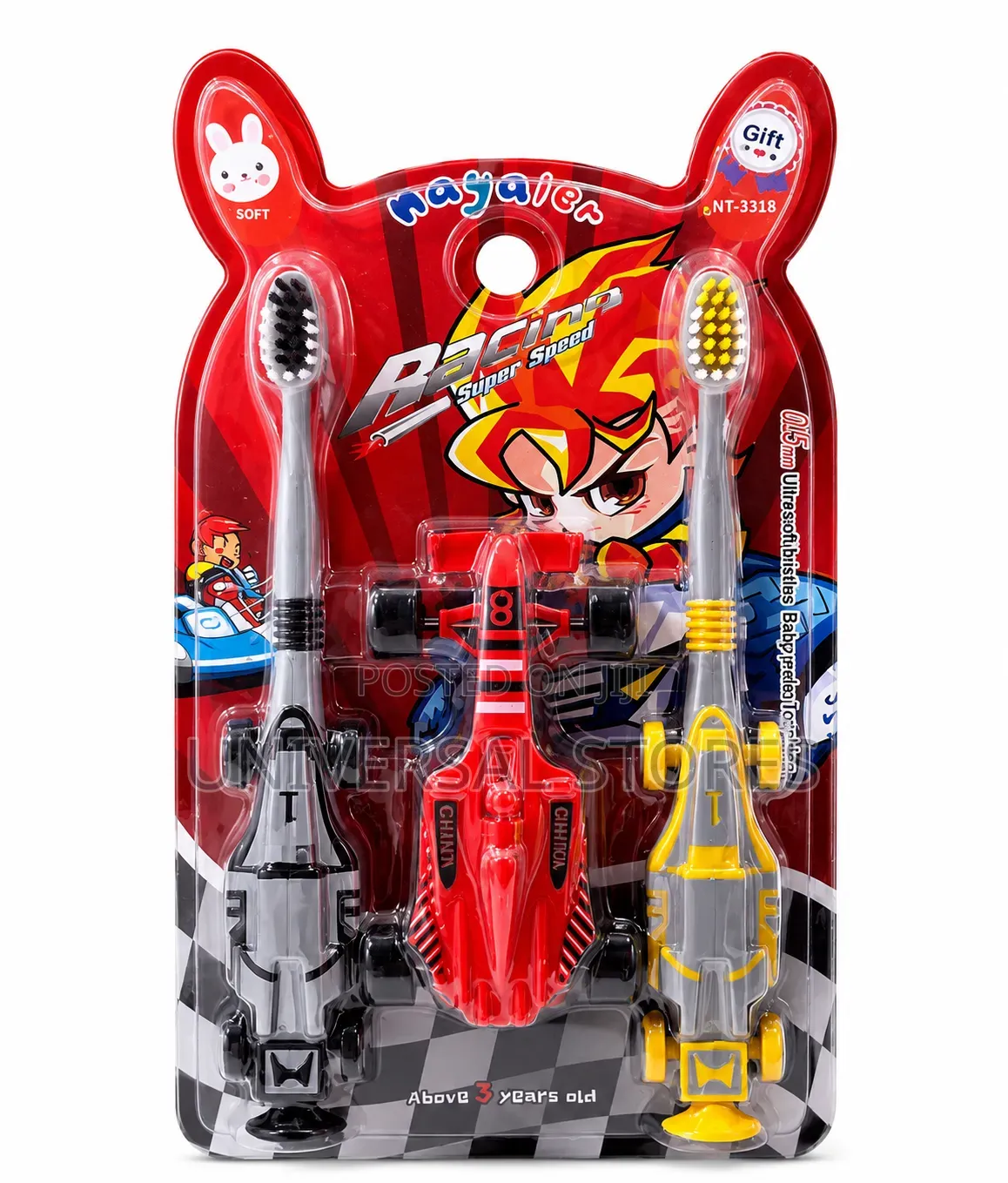 Two Manual Children's Toothbrushes