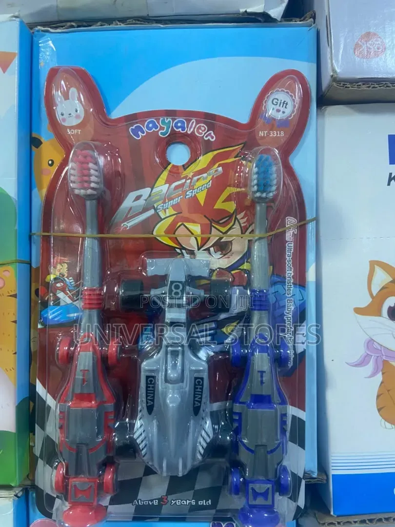 Two Manual Children's Toothbrushes
