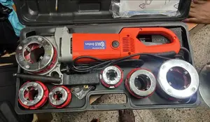 Hand-Held Electric Portable Pipe Threader Kit (Such as Model SD50
