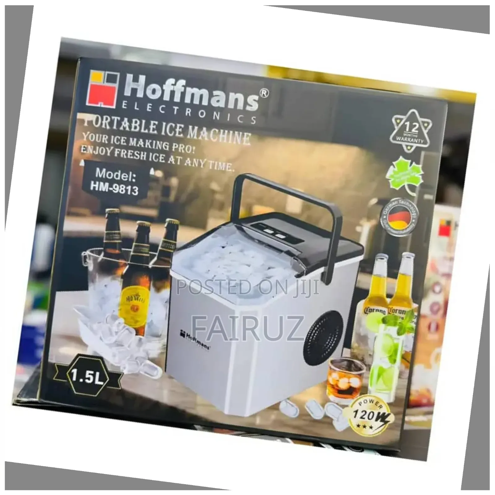 Hoffman Portable Ice Machine 1.5l