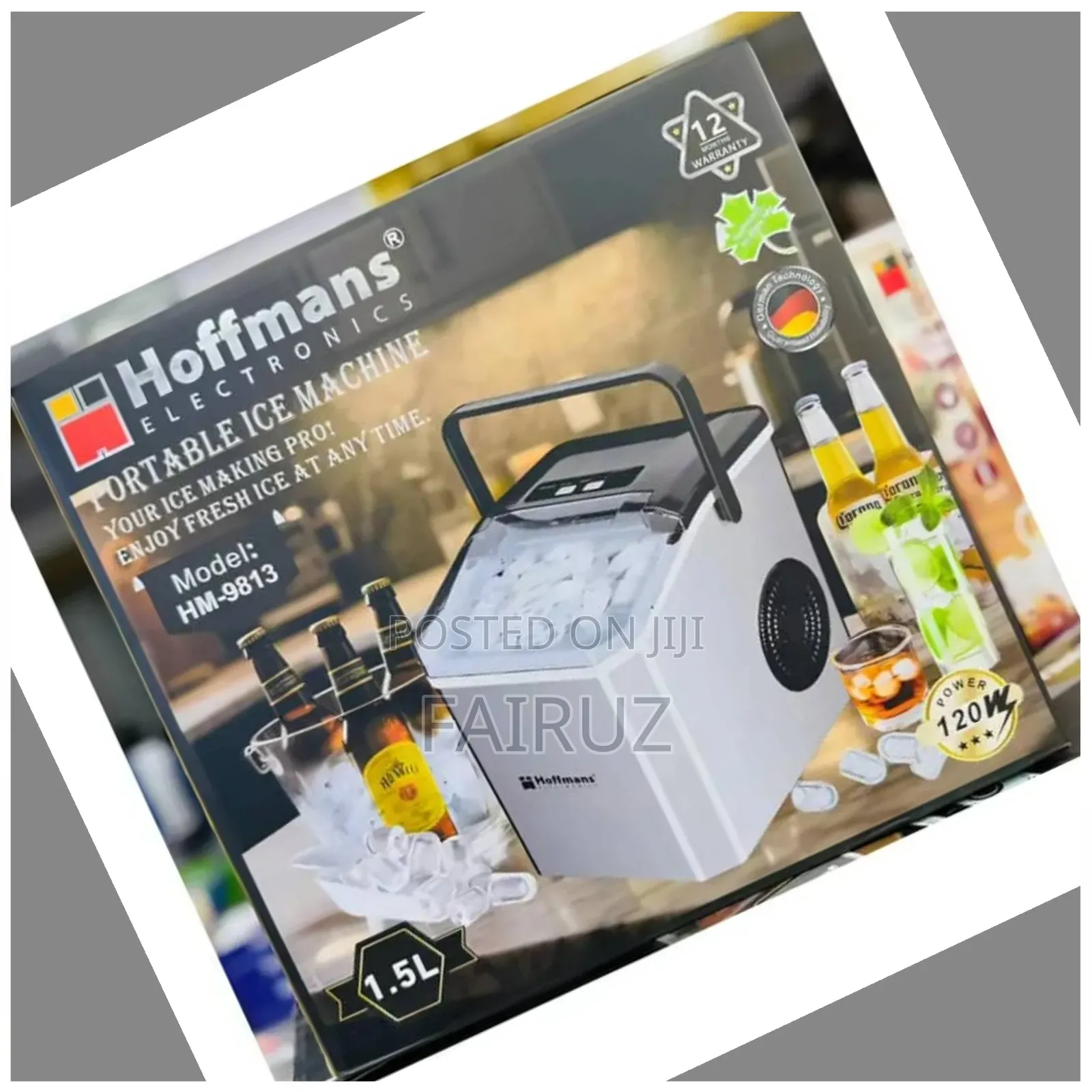 Hoffman Portable Ice Machine 1.5l