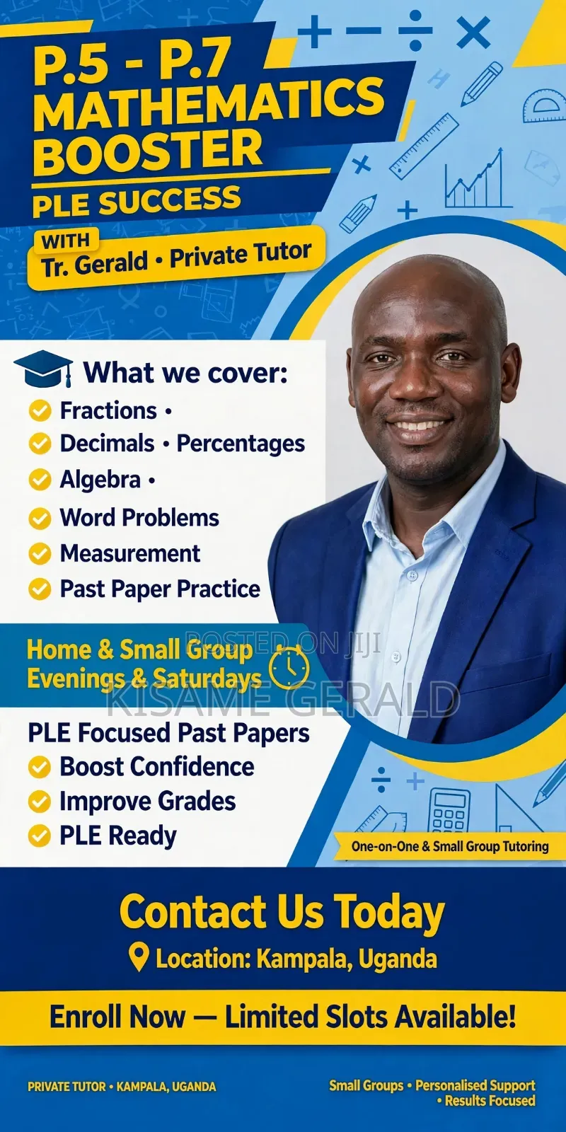Mathematics Upper Primary Teacher