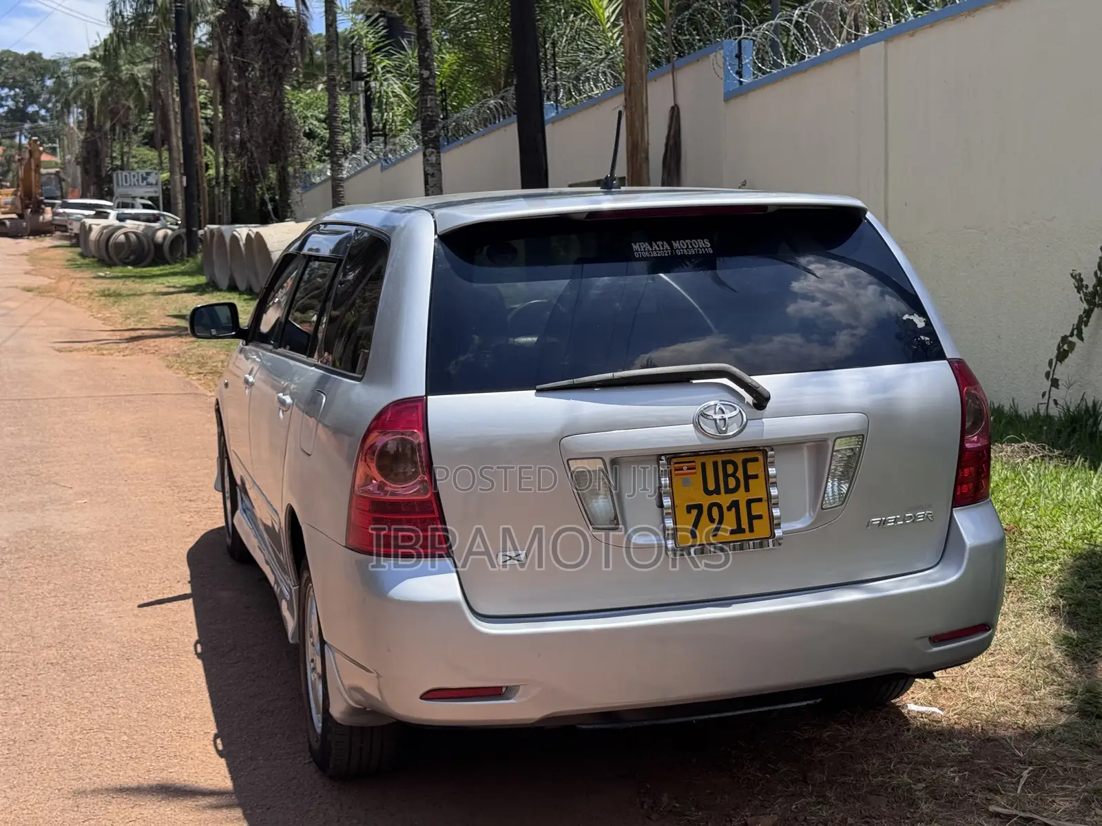 Toyota Corolla Fielder 2005 Silver