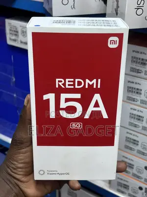 New Xiaomi Redmi 15a 128 GB Black