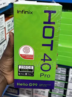 New Infinix Hot 40 Pro 256 GB Black