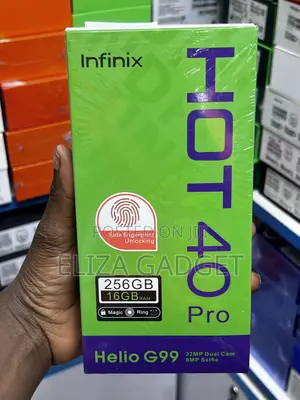 New Infinix Hot 40 Pro 256 GB Black