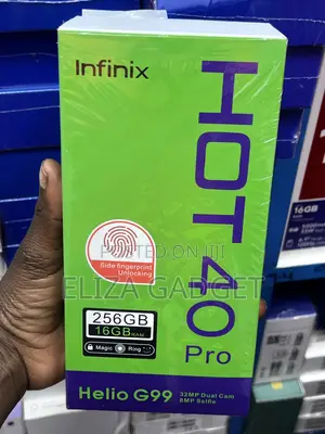 New Infinix Hot 40 Pro 256 GB Black