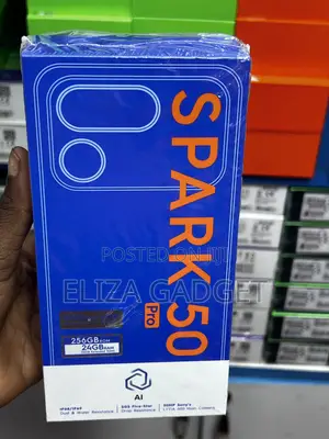 New Tecno Spark 50 Pro 256 GB Black
