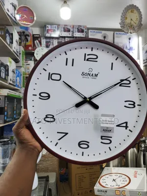 13 Inches Sonam Quiet Sweep Wall Clock