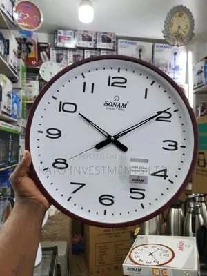 13 Inches Sonam Quiet Sweep Wall Clock