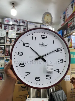 13 Inches Sonam Quiet Sweep Wall Clock