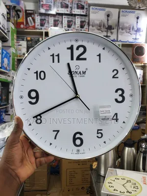 12inch Sonam Quiet Sweep Wall Clock