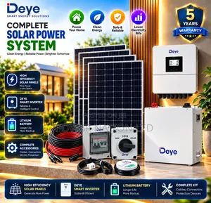 5kwh 48v Deye Massive Clean Energy Hybrid Lithium Solar System Kit