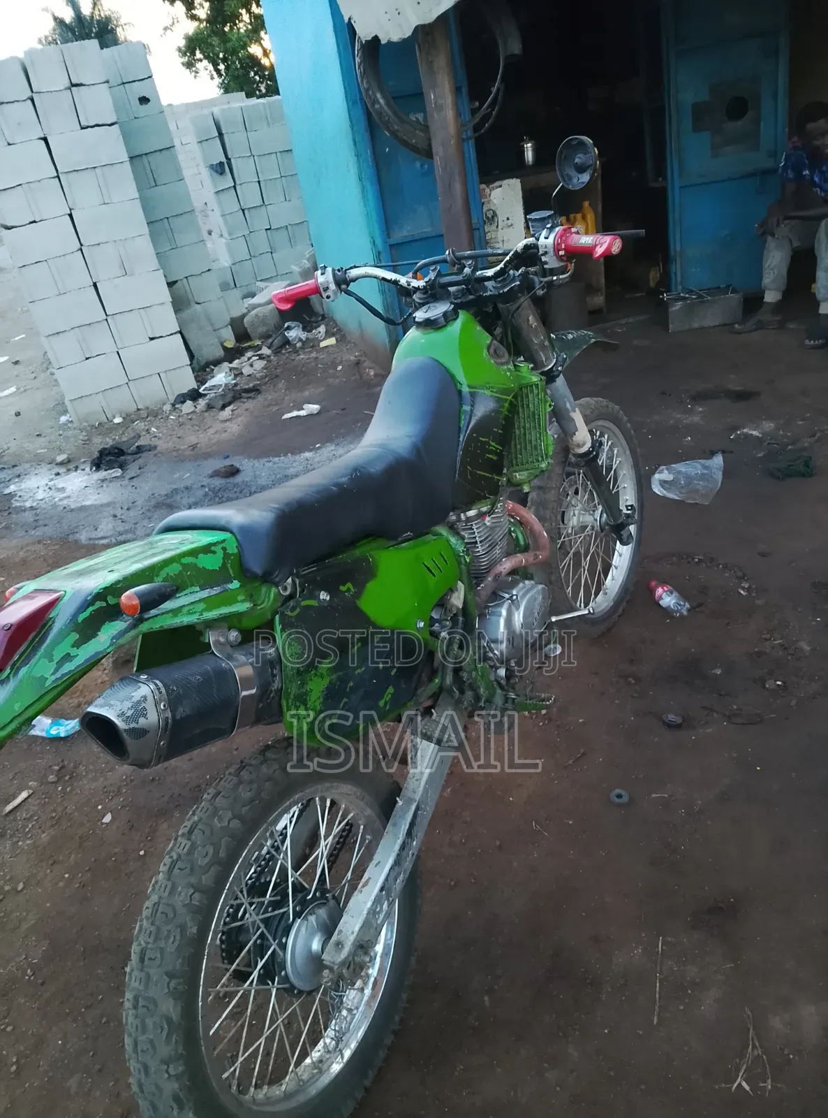 Kawasaki KDX 1997 Green