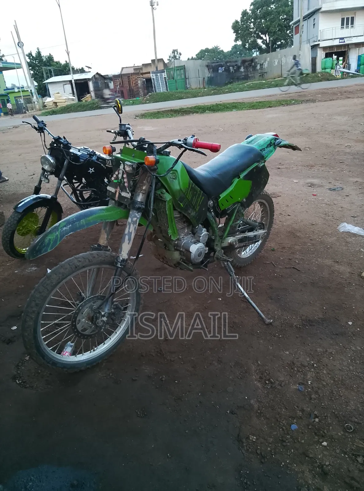 Kawasaki KDX 1997 Green
