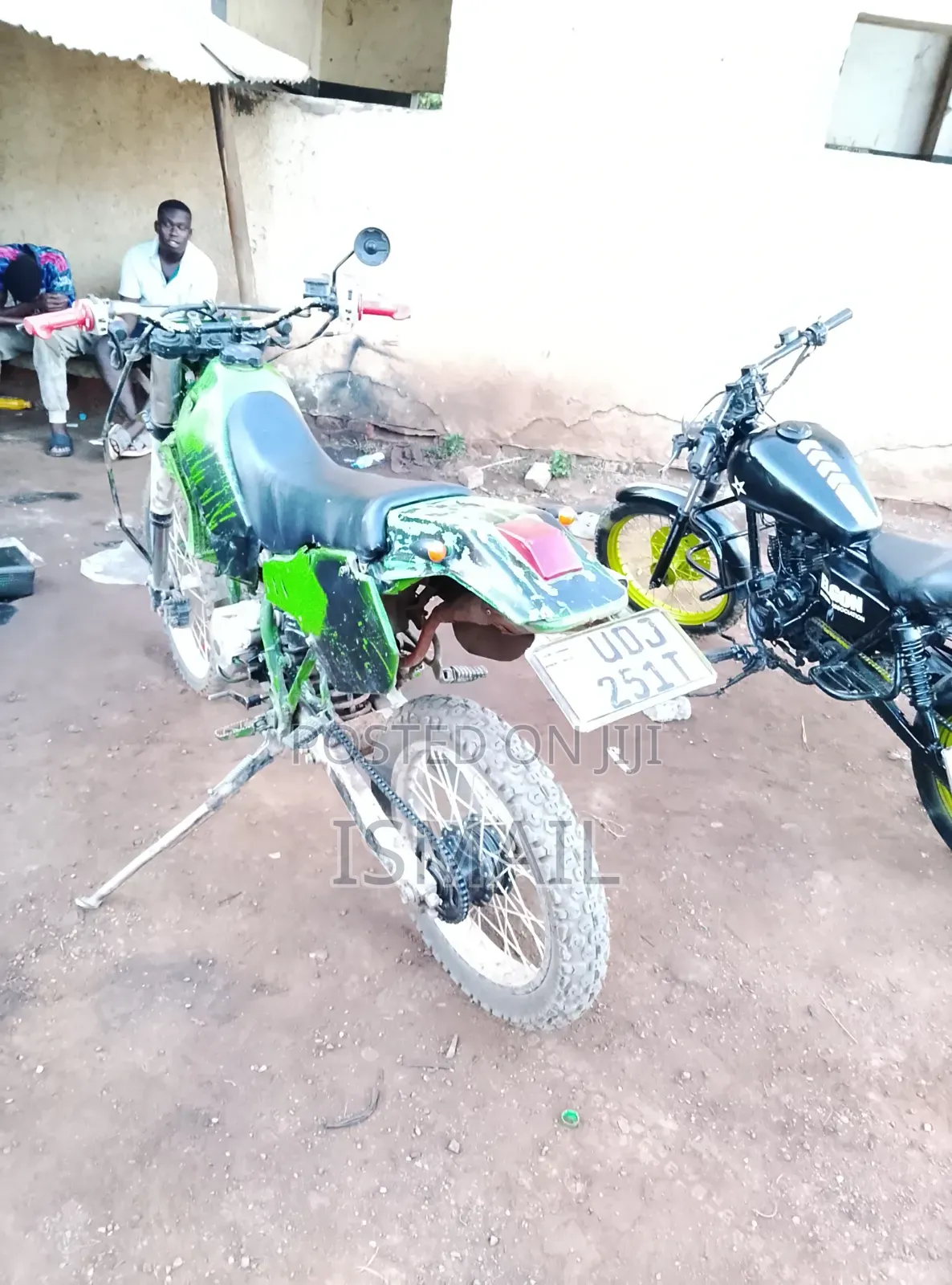 Kawasaki KDX 1997 Green