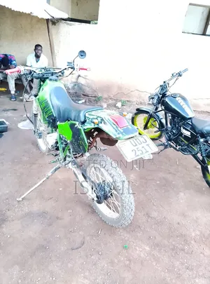 Kawasaki KDX 1997 Green