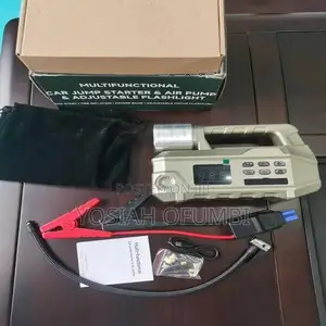 Multifunctional Jump Starter and Air Pump and Adjustable Flash Light