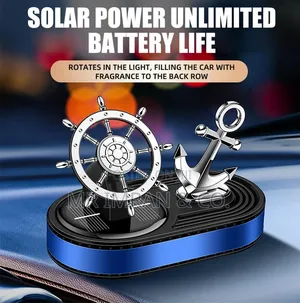 Solar-Powered Vehicle Aromatherapy Diffuser