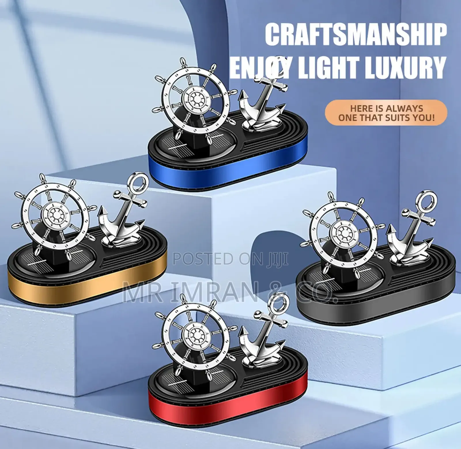 Solar-Powered Vehicle Aromatherapy Diffuser